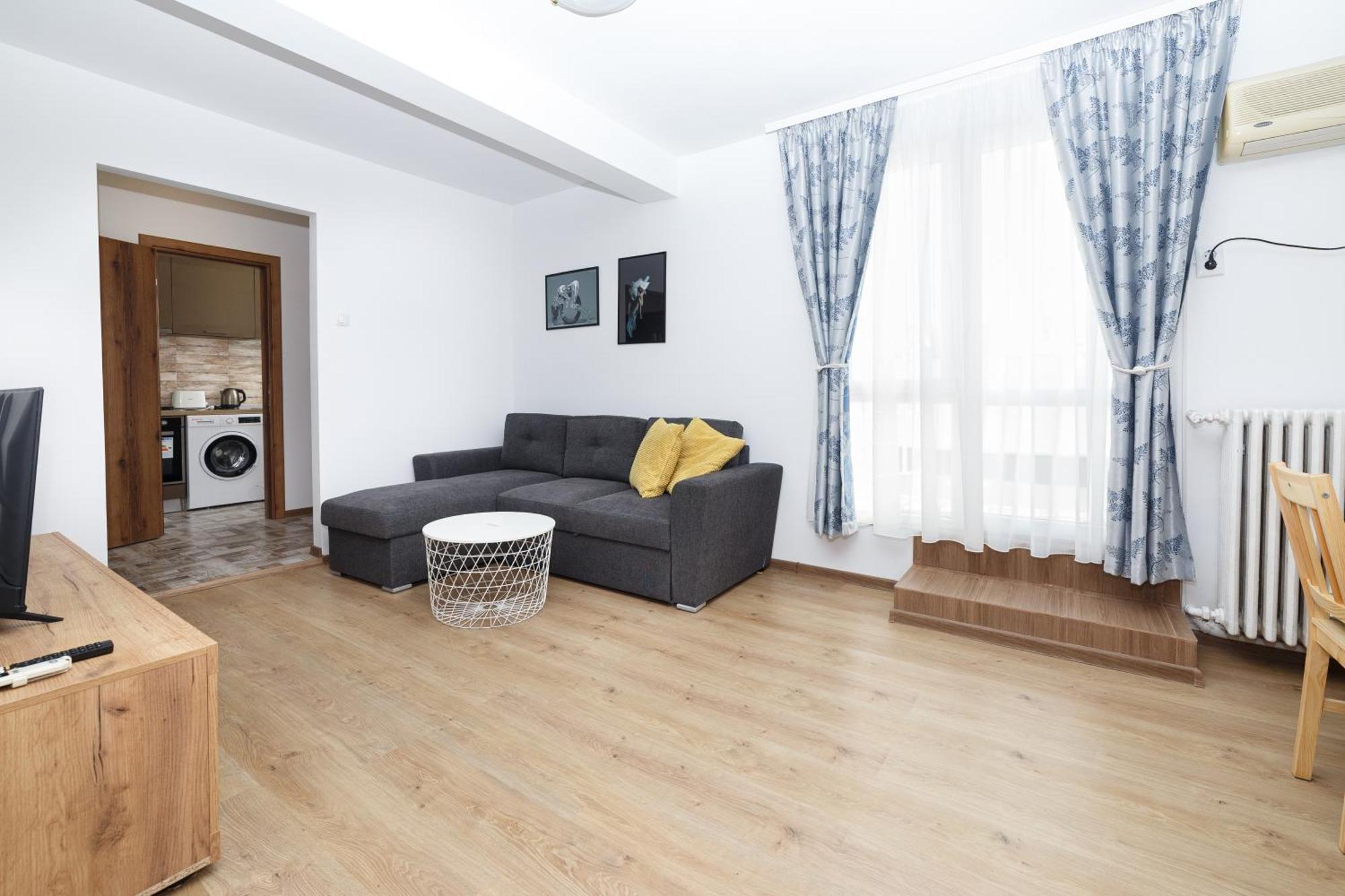 Rooftop Apartment Street Doamnei Boekarest Buitenkant foto