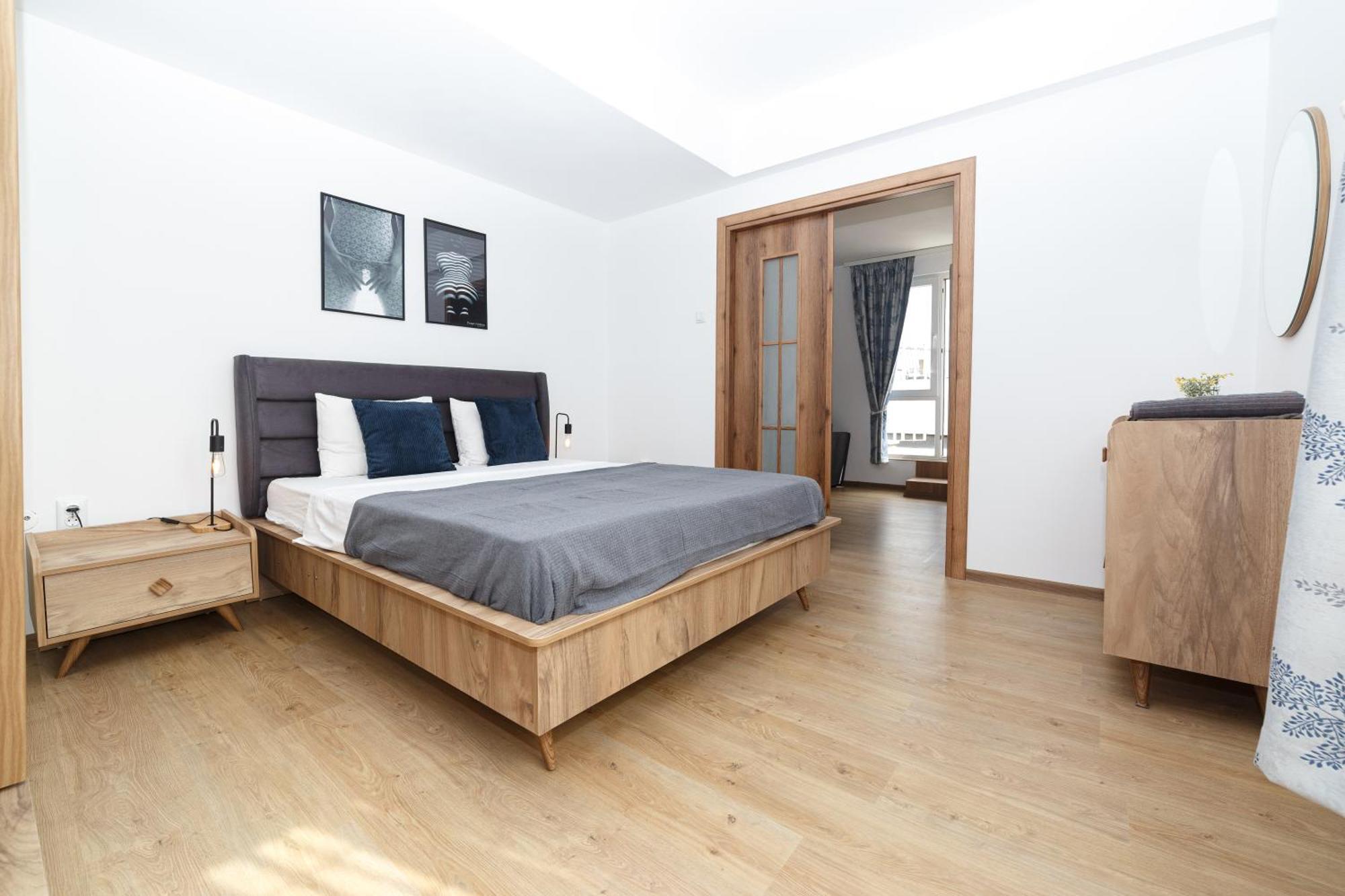 Rooftop Apartment Street Doamnei Boekarest Buitenkant foto