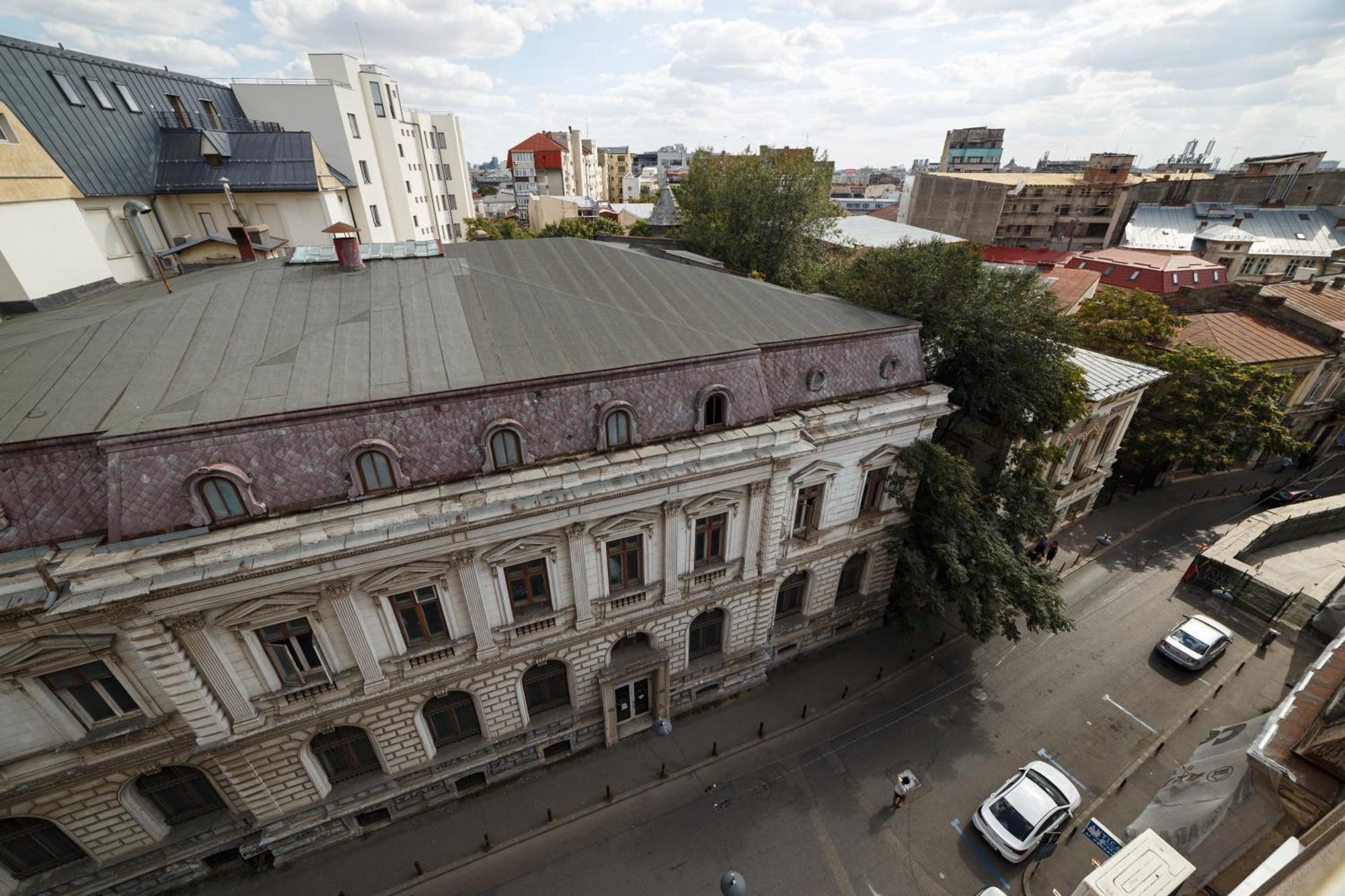 Rooftop Apartment Street Doamnei Boekarest Buitenkant foto
